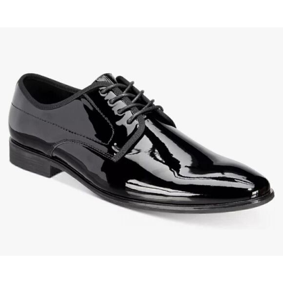 Inc Men\'s Dorodo Patent Leather Oxfords main image 5